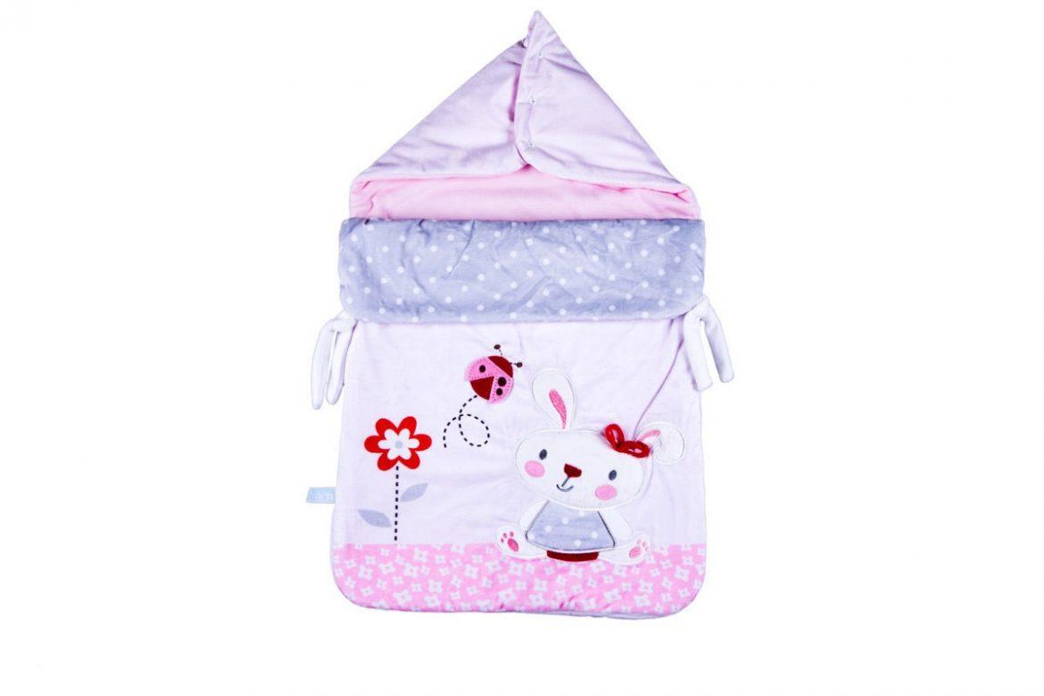 قنداق فرنگى زيپ دار خرگوش رزبرن LITTLE BUNNY