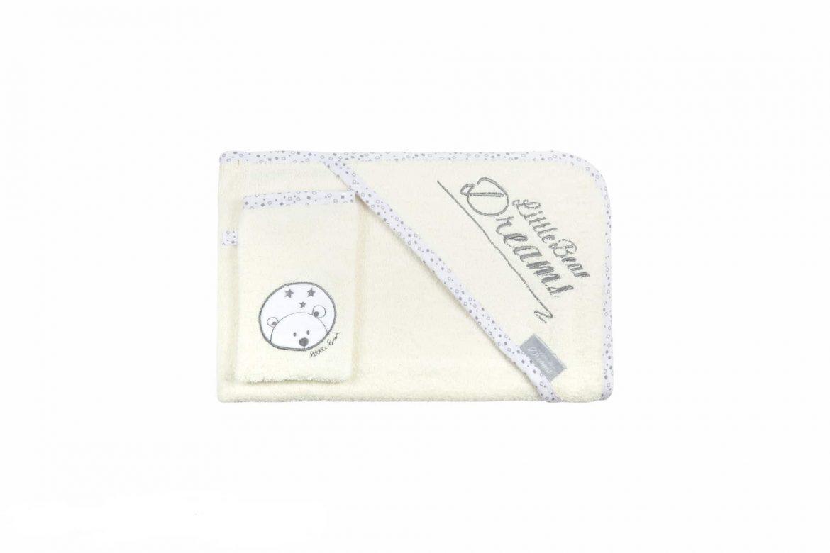 ست حوله دو تيکه خرس سفيد رزبرن