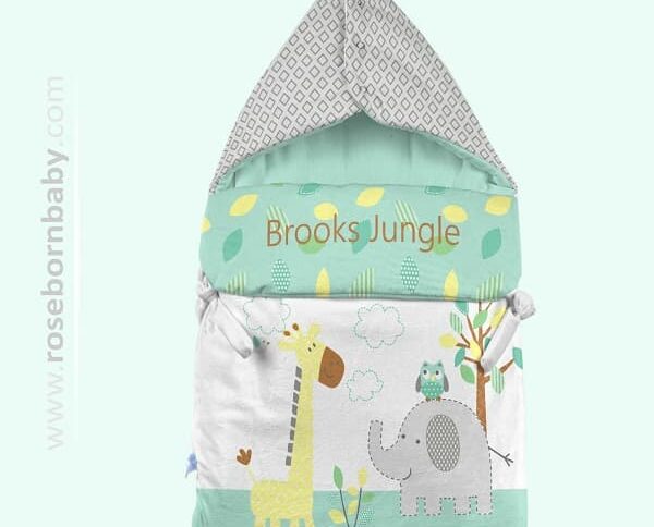 قنداق فرنگى رزبرن زيپ دار ROSEBORN BROOKS JUNGLE