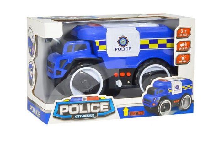 ماشين پليس ابى کششى blue police car 5577-4