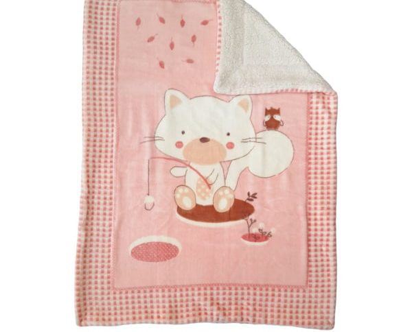 پتو زمستانی صورتی کیکابو