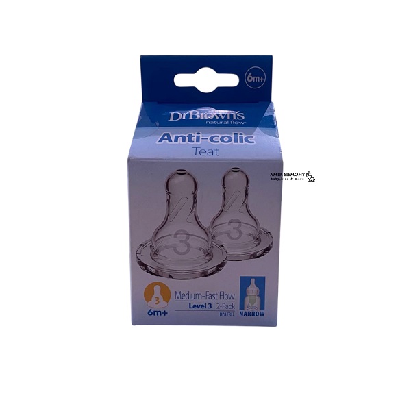 سر شيشه باريک 6+ دو عددى دکتر براونز drBrown’s