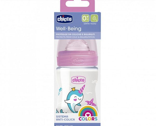 شيشه شير ول بينگ صورتى چیکو