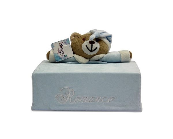 جاى دستمال خرس آبى رومنس