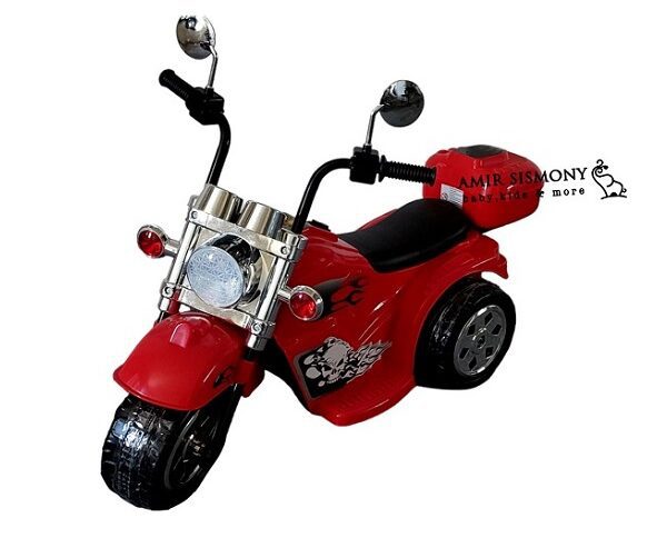 موتور شارژی چیپولینو قرمز chipolino CHOPPER 211BK
