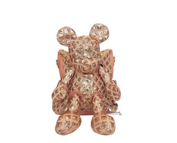 کوله پشتی پولکی میکی رزگلد