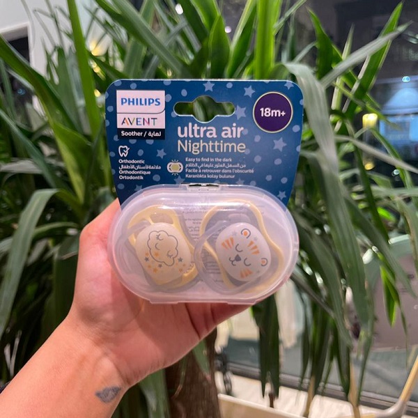 پستانک اونت طرح ببر و ابر +18 ماه avent پستانک اونت طرح ببر و ابر +18 ماه avent