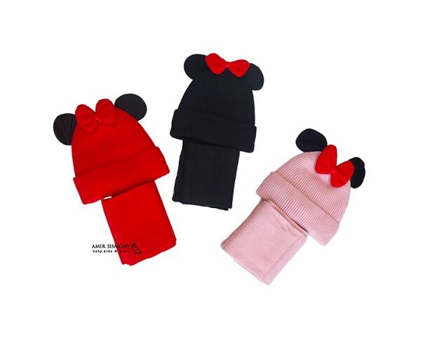 کلاه و شال گردن میکی موس