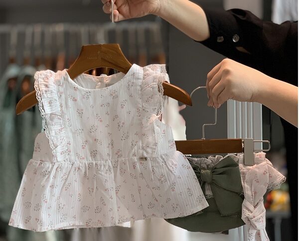 پیراهن شورت دخترانه ایندیگو