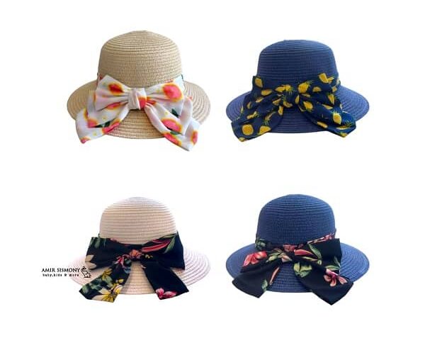 کلاه حصیری بچگانه