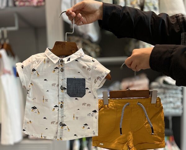 پیراهن شورت پسرانه مدل آفریقا ایندیگو