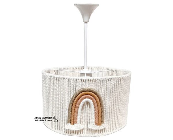 لوستر اتاق کودک طرح رنگین کمان