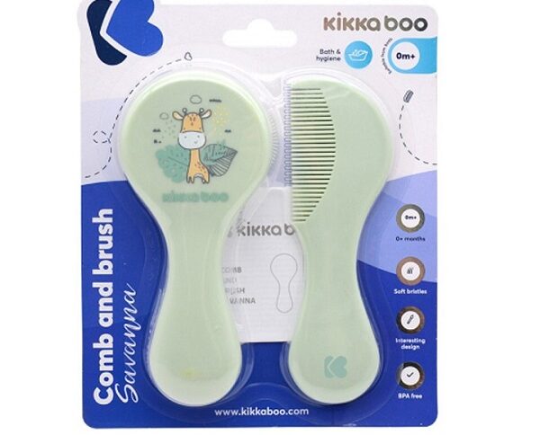 شانه و برس نوزادی kikkaboo