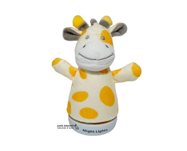 چراغ خواب عروسکی طرح زرافه