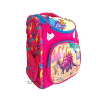 کوله پشتی صندوقی دخترانه