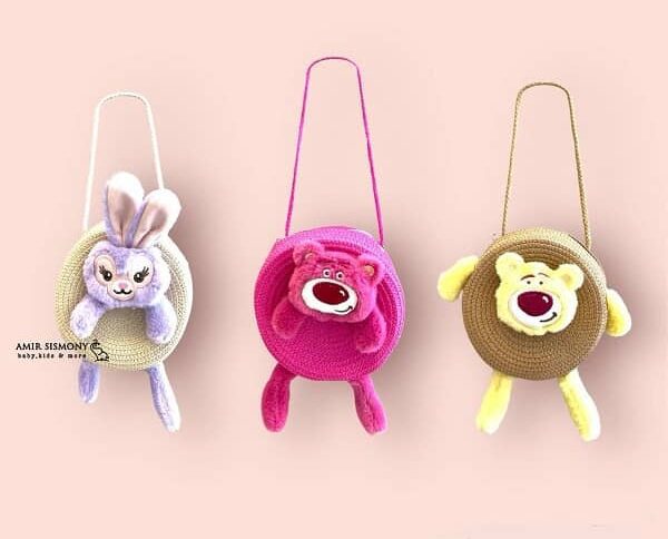 کیف حصیری دخترانه