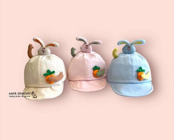 کلاه نقابدار نوزادی خرگوش