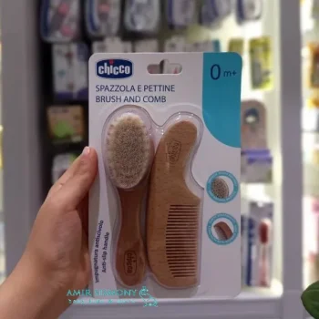 شانه برس چوبی چیکو الیاف طبیعی