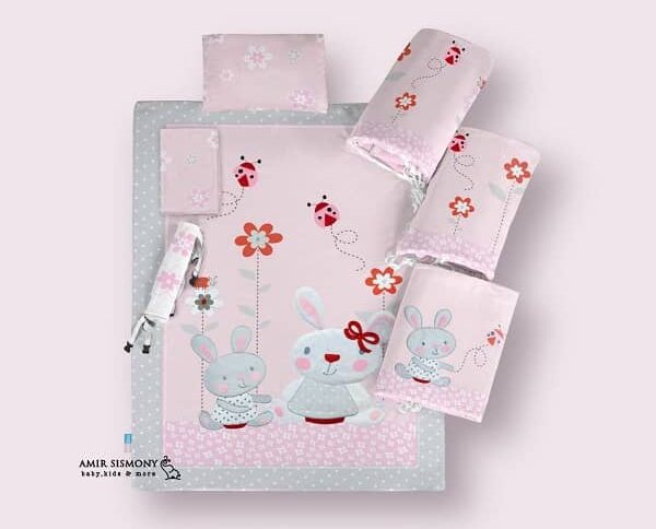 سرویس خواب هفت تکه رزبرن طرح LITTLE BUNNY