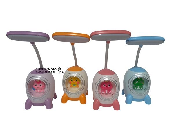 چراغ مطالعه و شب خواب طرح موشک