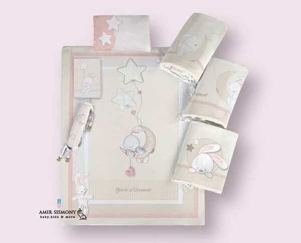 سرویس خواب هفت تکه رزبرن طرح DREAMER DAISY