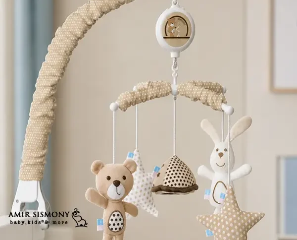 آویز تخت رزبرن طرح bear kite