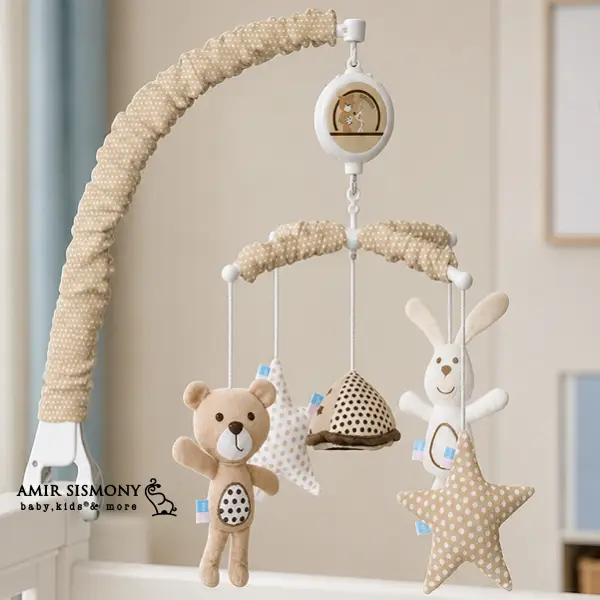 آویز تخت رزبرن طرح bear kite
