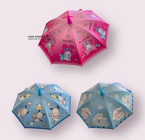 چتر بچگانه دو لایه قاب آکاردیونی