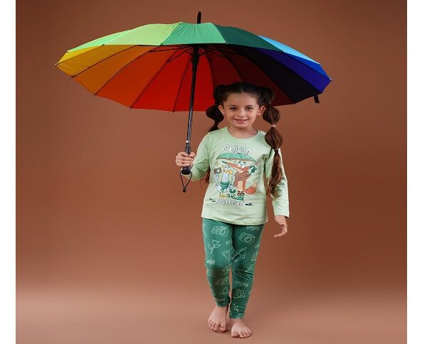 بلوز شلوار دخترانه جانا طرح ENJOY