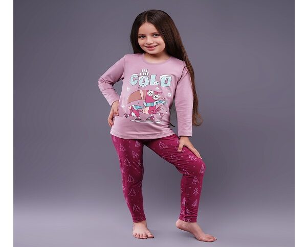 بلوز شلوار دخترانه جانا طرح IN THE COLD