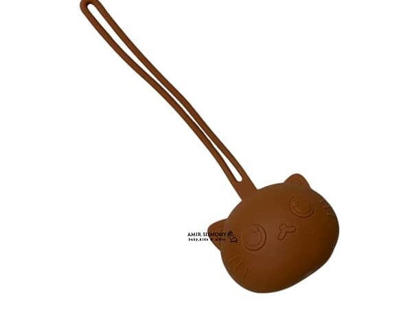 محافظ پستانک سیلیکونی طرح گربه