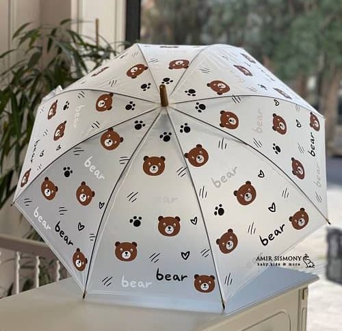 چتر بچگانه فانتزی طرح حیوانات