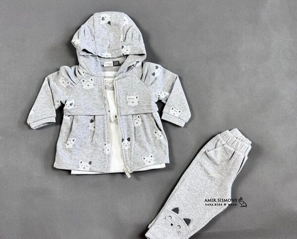 سویشرت شلوار دخترانه ایندیگو لوسیا