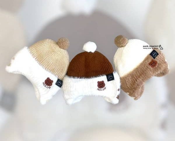 کلاه بافت نوزادی پسرانه