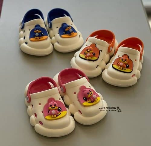 کراکس بچه گانه طرح جوجه رنگی