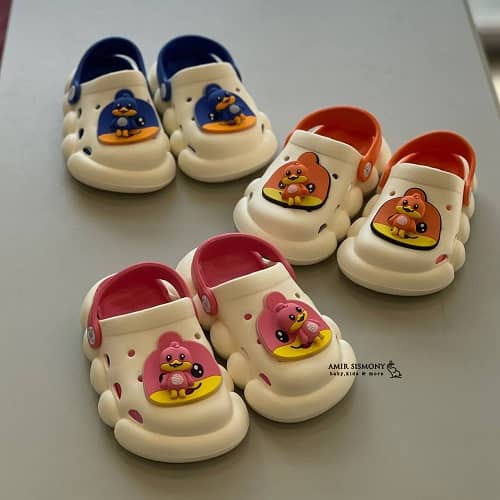 کراکس بچه گانه طرح جوجه رنگی کراکس بچه گانه طرح جوجه رنگی