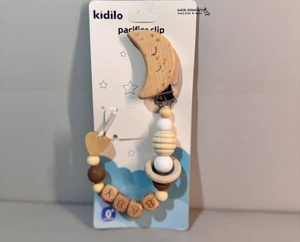 بند پستانک چوبی کیدیلو