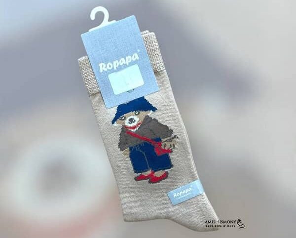 جوراب طرح خرس ROPAPA