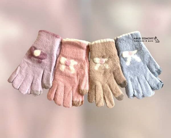 دستکش بچگانه دخترانه موهر