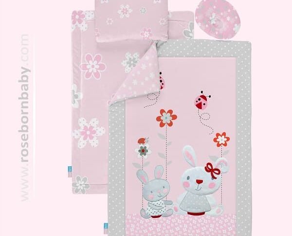 سرویس خواب رزبرن طرح little bunny