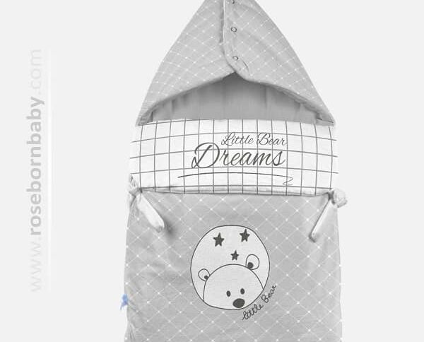 قنداق فرنگی زیپ دار رزبرن طرح dreamer daisy