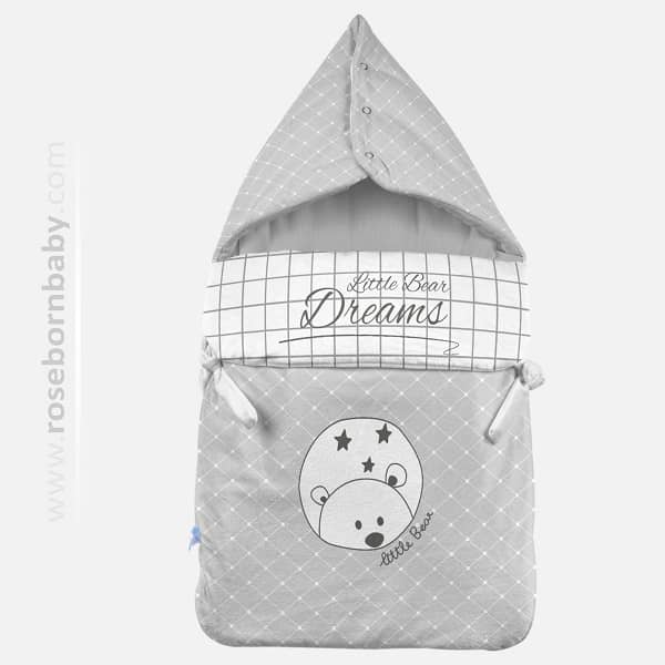 قنداق فرنگی زیپ دار رزبرن طرح dreamer daisy