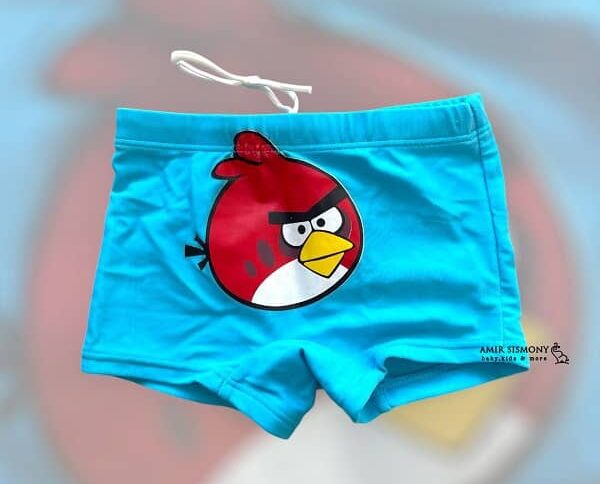 مایو شورت پسرانه بچگانه طرح کارتونی