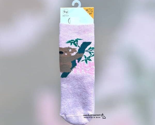 جوراب حوله ای بچگانه تو کرکی طرح فانتزی