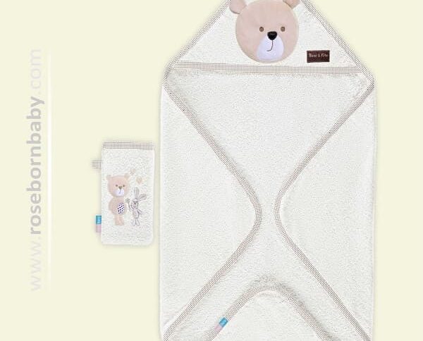 حوله دو تیکه رزبرن طرح BEAR & KITE