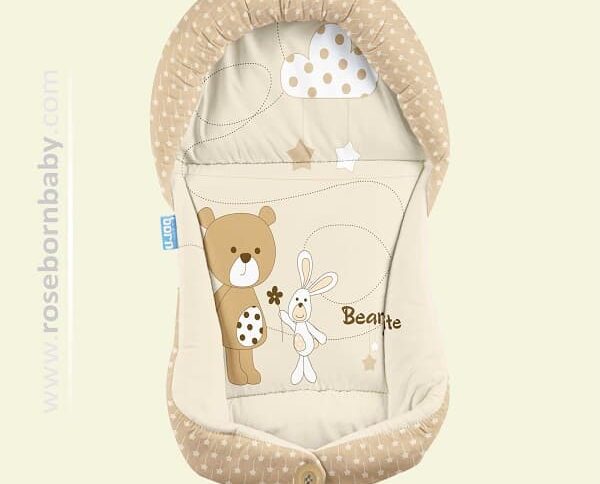 قنداق سوئیسی رزبرن طرح bear & kite
