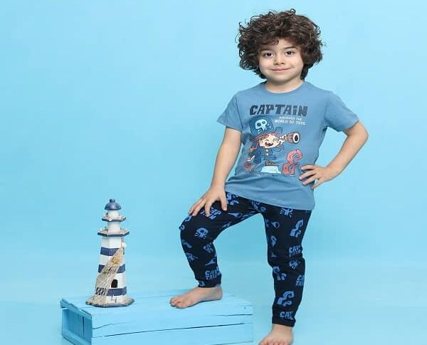 تیشرت شلوار پسرانه جانا طرح کاپیتان