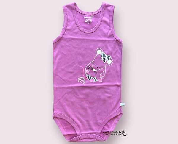 رکابی زیردکمه نوزادی طرح موش به آوران