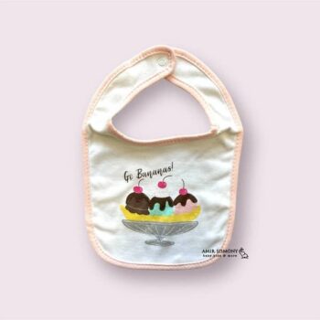 پیش بند با پاپوش کیدیلو طرح بستنی