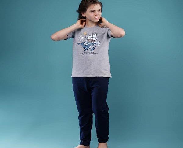 تیشرت شلوار جانا طرح Whale